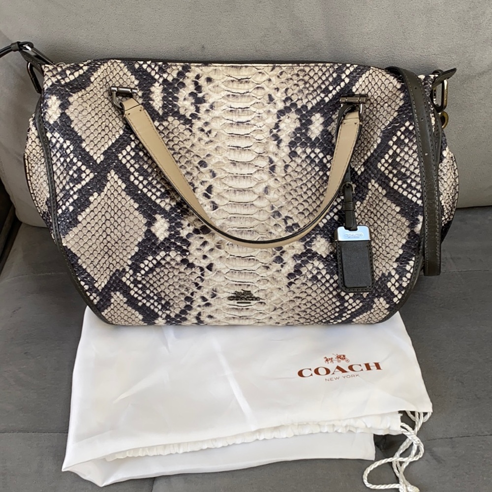 Coach Madison collection handbag. Rare colorway
